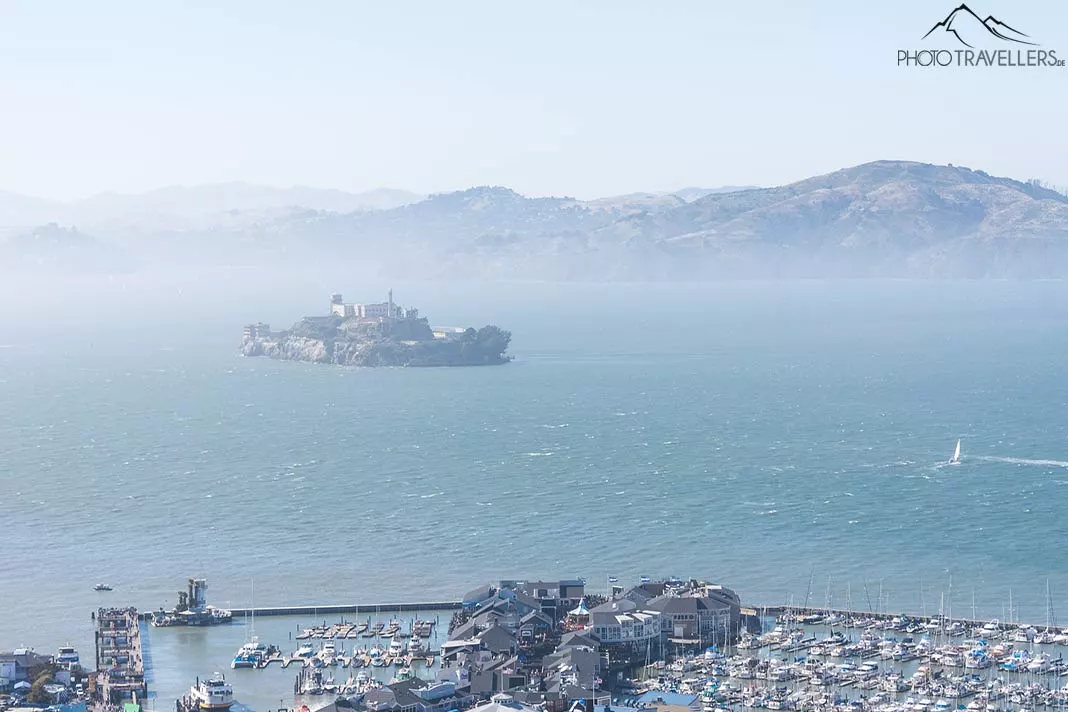 Der Blick auf Alcatraz