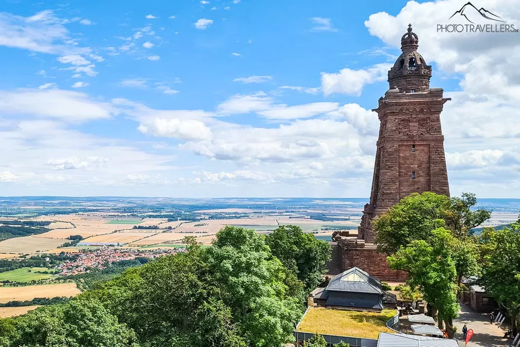 Das Kyffhäuser Denkmal ist eine Top-Sehenswürdigkeit im Harz