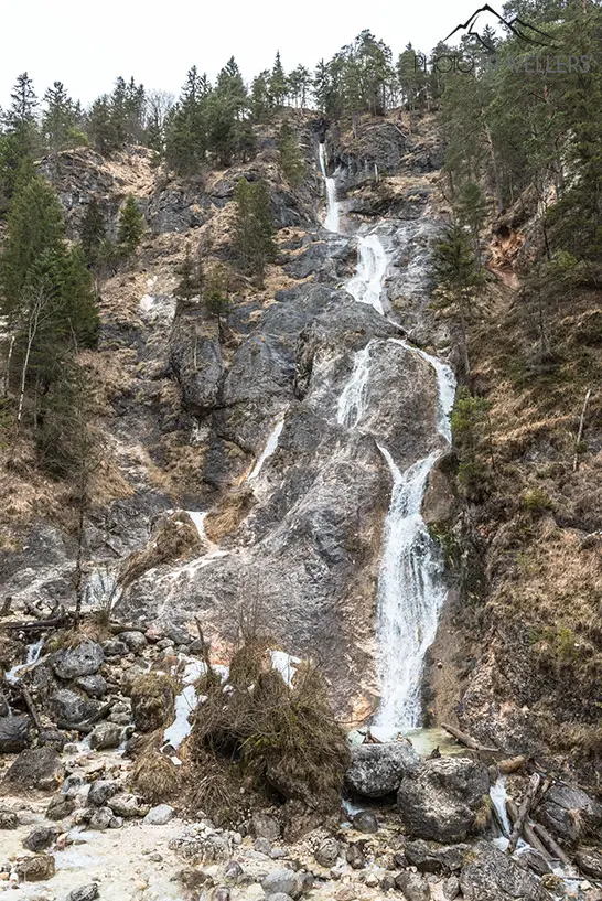 Der Sulzer Wasserfall in der Almbachklamm