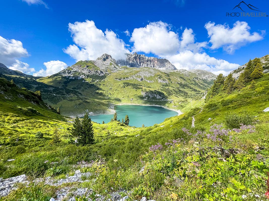 Blick auf den Formarinsee von weitem