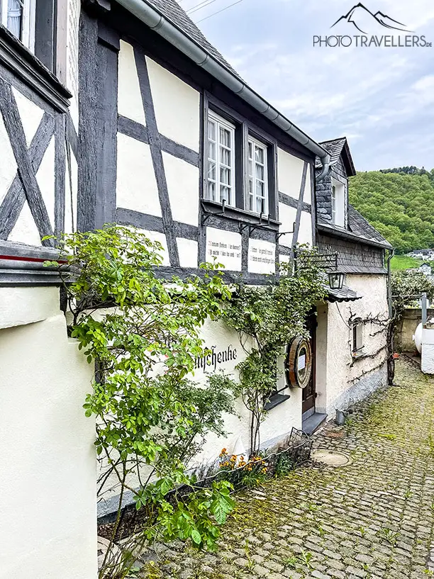 Ein Fachwerkhaus in Enkirch an der Mosel