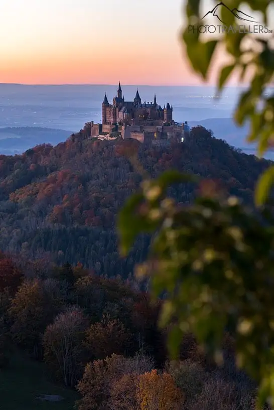 Blick auf Burg Hohenzollern