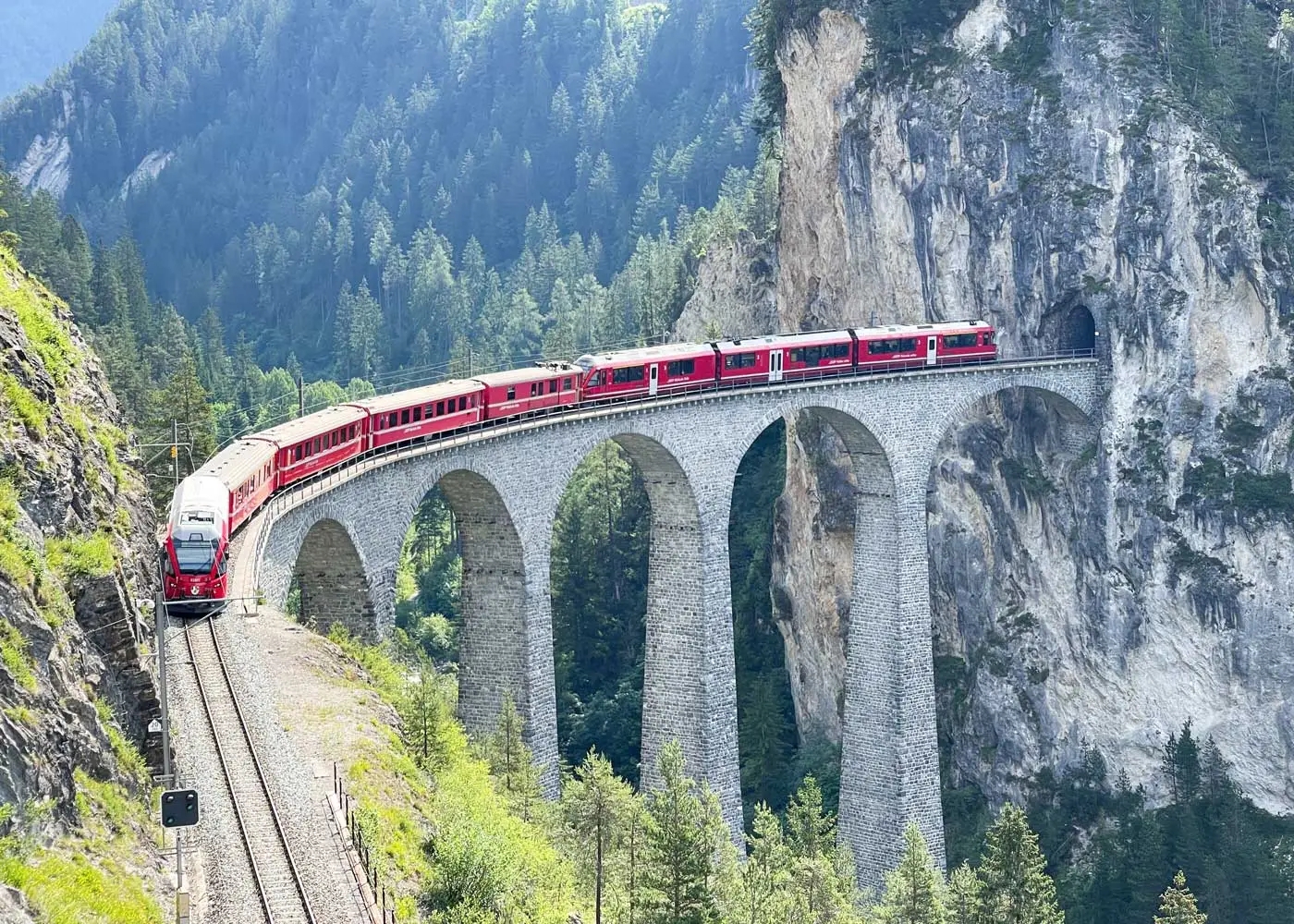 Die schönsten Zugstrecken der Schweiz