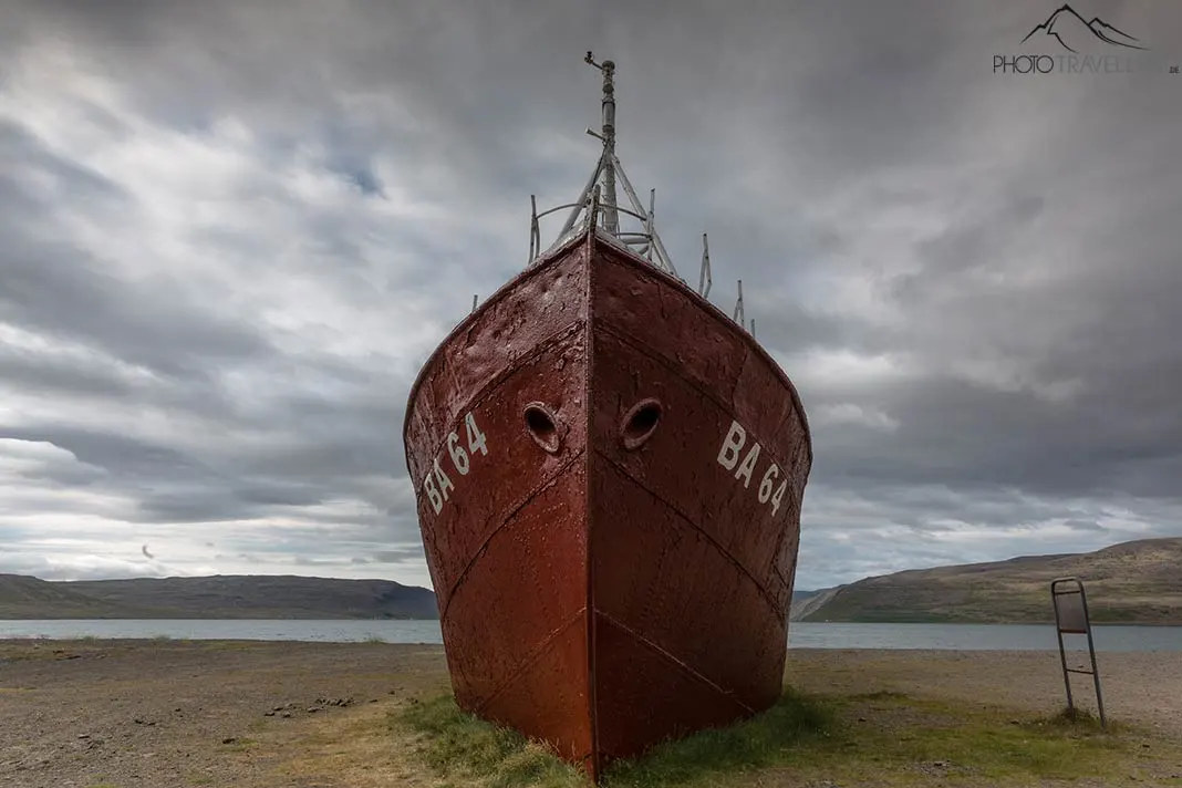 Das Schiffswrack der Garðar BA 64