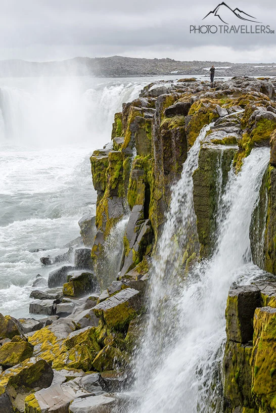 Der Wasserfall Selfoss auf Island