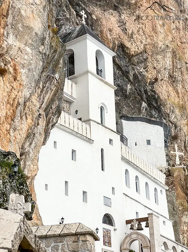Das Kloster Ostrog in Montenegro