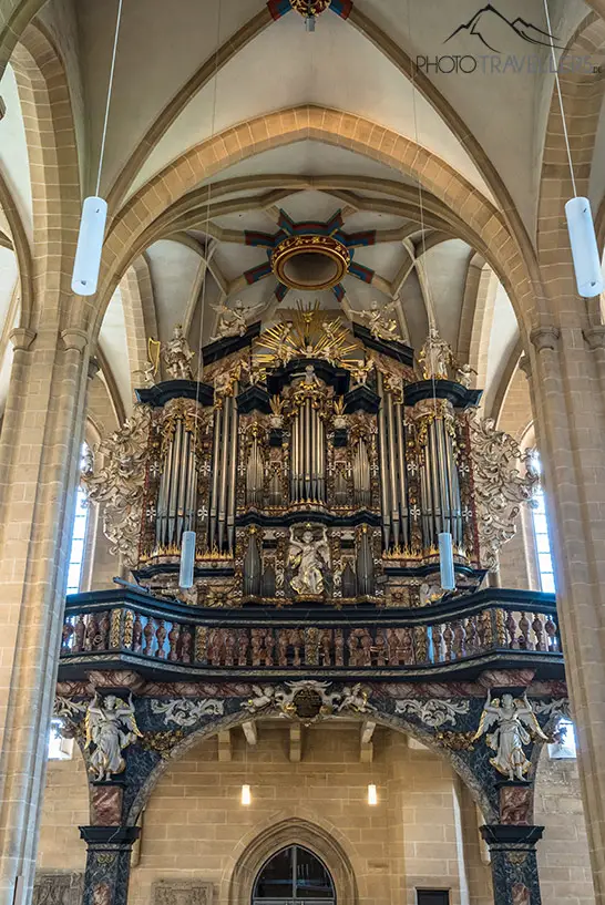 Die Orgel der St. Severikirche in Erfurt