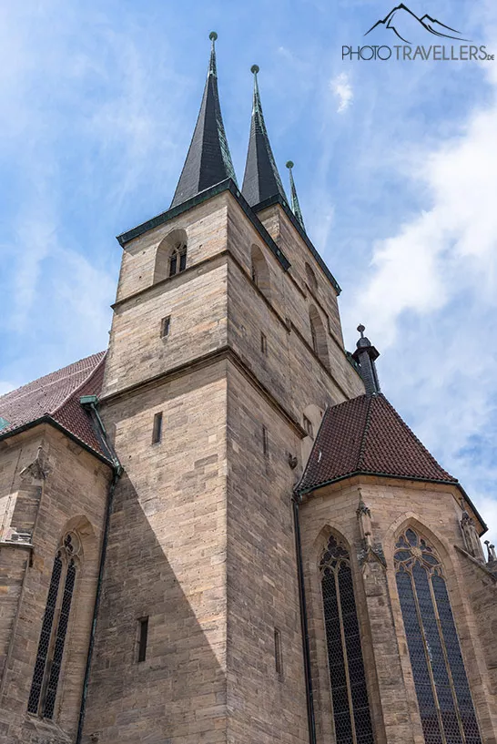 Die Türme der St. Severikirche in Erfurt