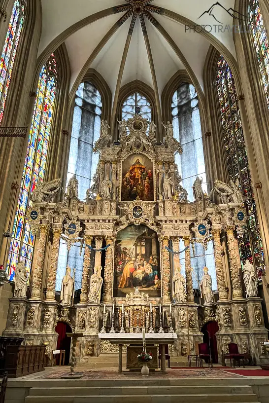 Der Altar im Erfurter Dom