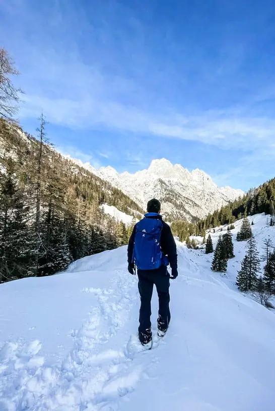 Schöne Wanderungen im Winter in Bayern