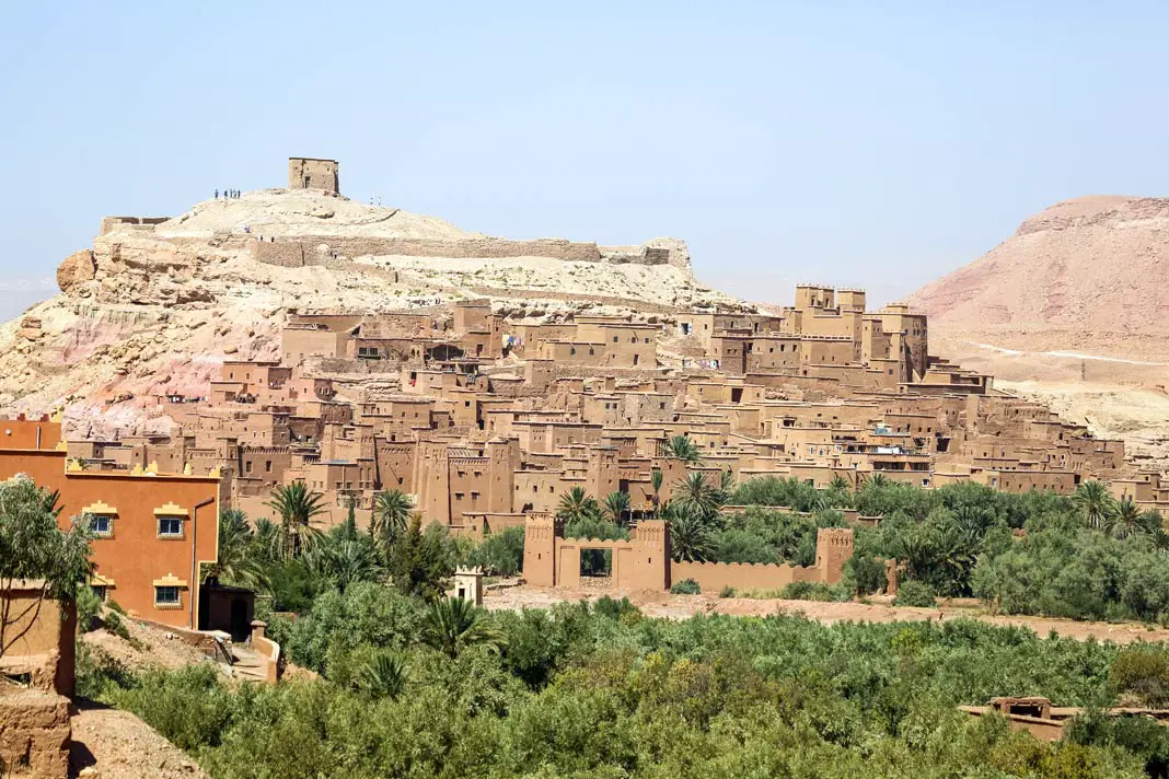 Blick auf Ait Ben Haddou - eine Sehenswürdigkeit Marokkos