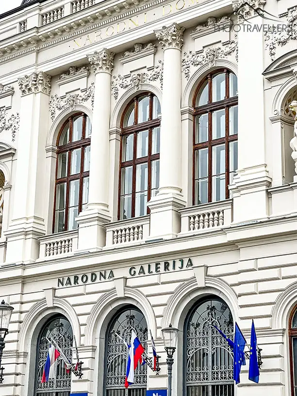 Die Slowenische Nationalgalerie in Ljubljana