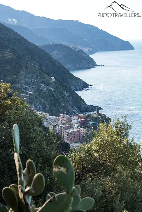 Der Ausblick vom bekannten Wanderweg Sentiero Azzurro über die Küste