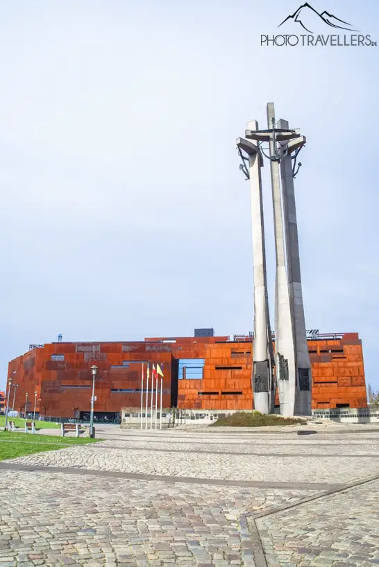 Der Turm des Europäischen Solidarność-Zentrum