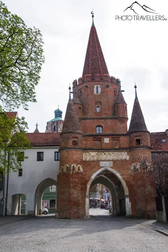 Das mächtige Kreuztor in Ingolstadt