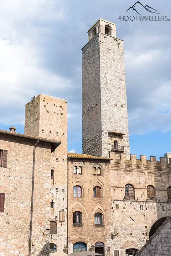 Einer der Türme in San Gimignano