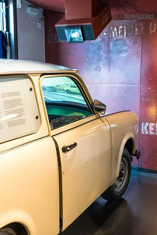 A Trabi in the GDR Museum
