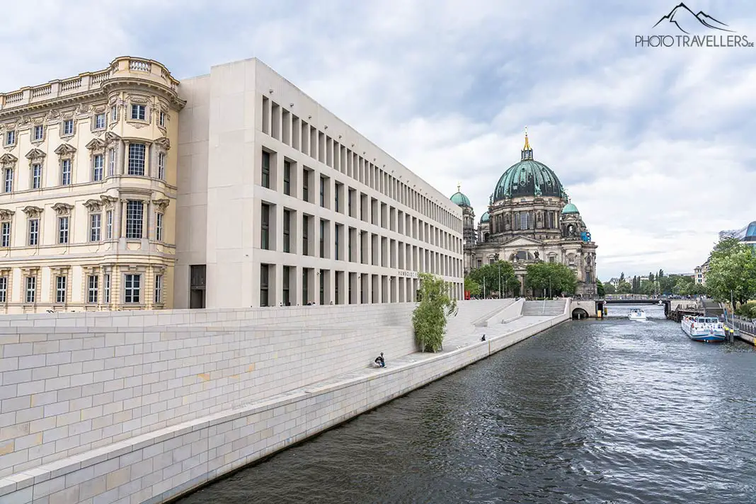 Blick auf das Humboldt Forum in Berlin