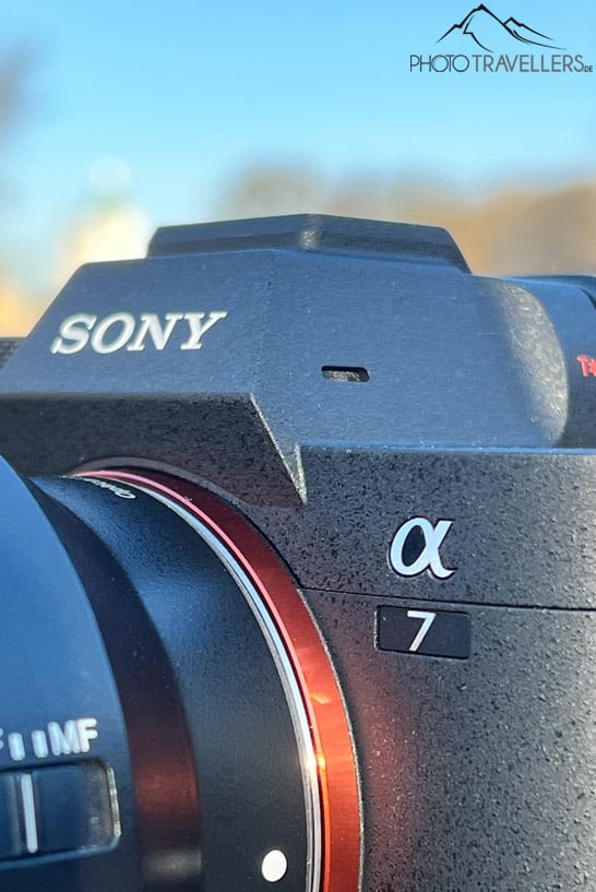 Das Gehäuse der Sony Alpha 7 IV