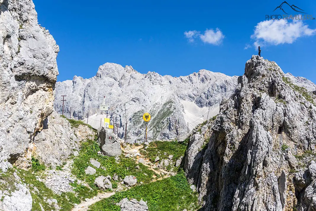 Das Gatterl mit Blick auf die Zugspitze