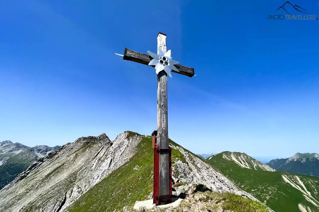 Das Gipfelkreuz am Grubigstein