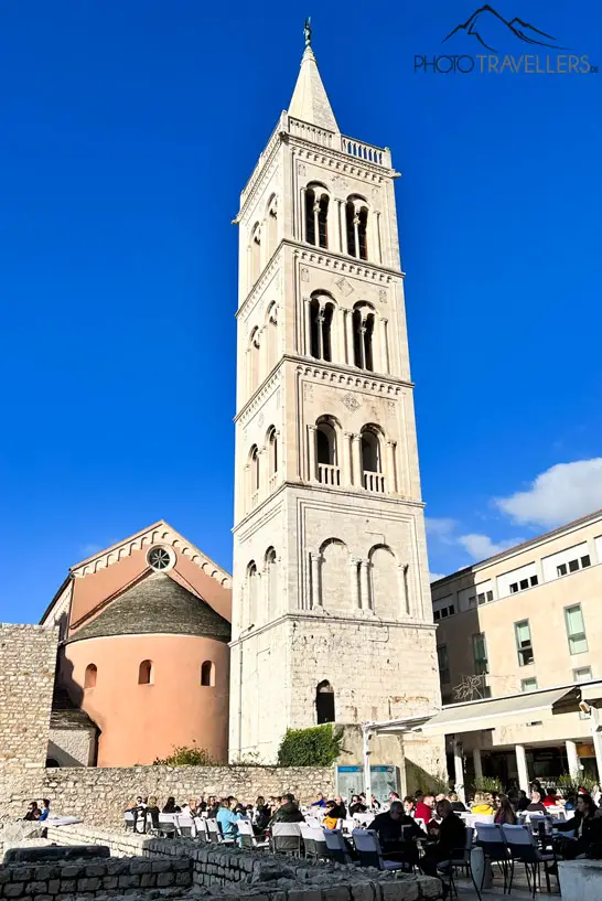 The bell tower in Zadar