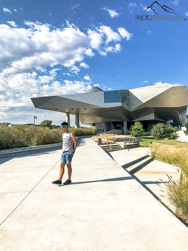 Die Architektur des Musée des Confluences von außen ist gewaltig