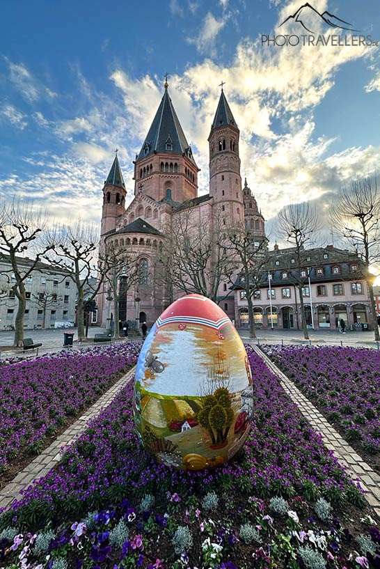 Der Dom in Maniz zu Ostern