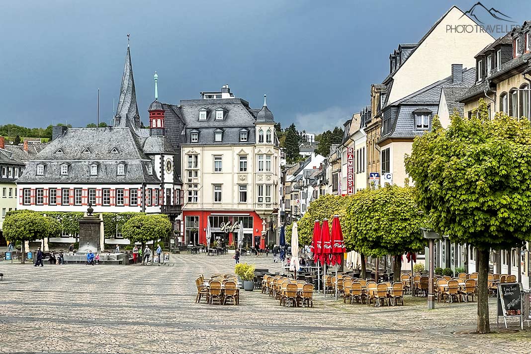 Der Marktplatz in Mayen