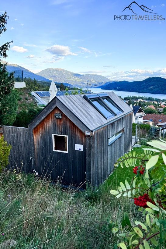 Das Biwak vom Hotel Moserhof mit Blick auf den Millstätter See