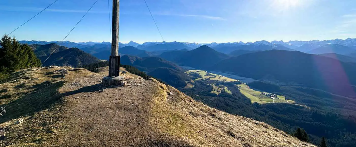 Alle Infos zur Wanderung auf den Hirschhörnlkopf