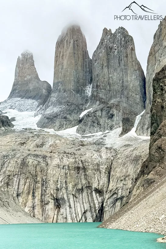 Die Türme Las Torres im Torres den Paine Nationalpark