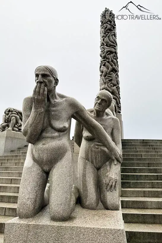 The Monolitten in the Vigeland Sculpture Park in Oslo