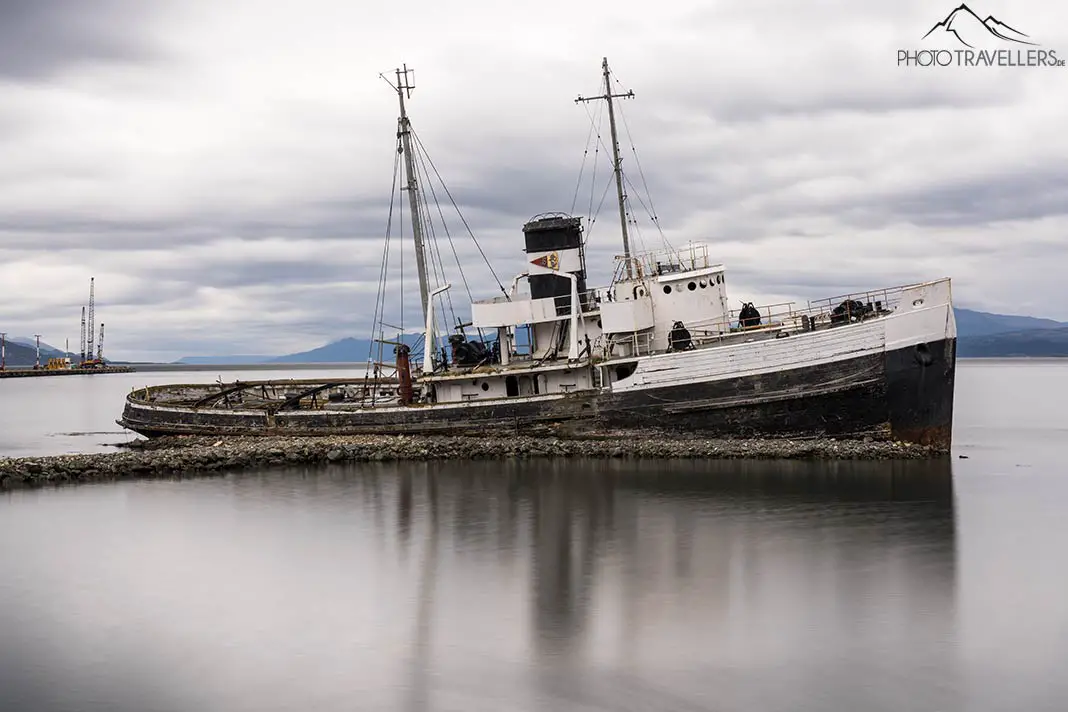 The boat Saint Christopher in Ushuaia