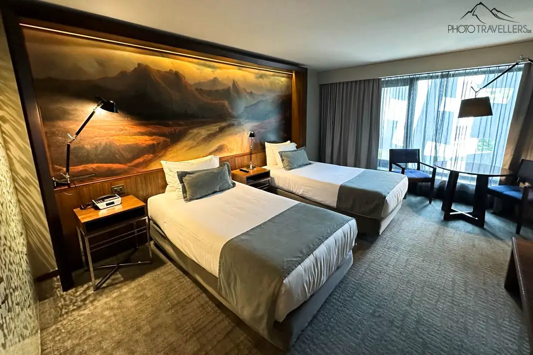 Ein Zimmer im Hotel Cumbres Lastarria