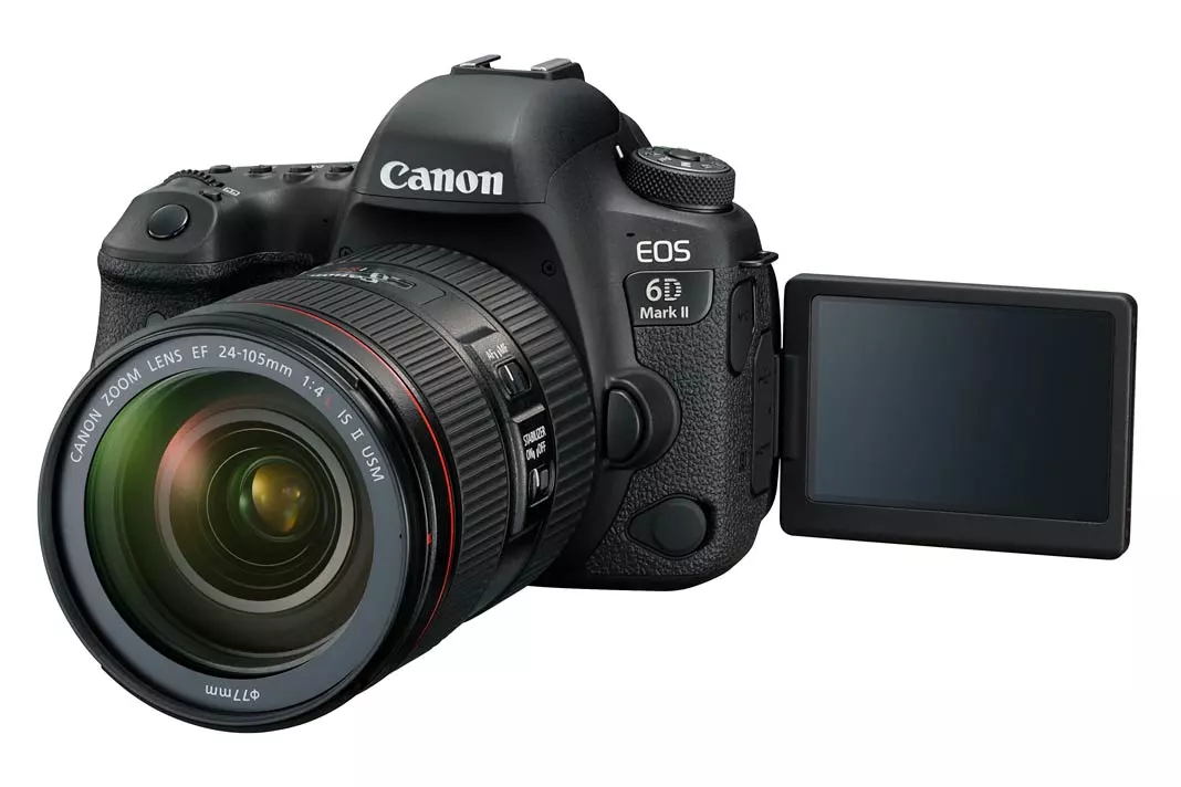 Die Spiegelreflexkamera Canon EOS 6D Mark II