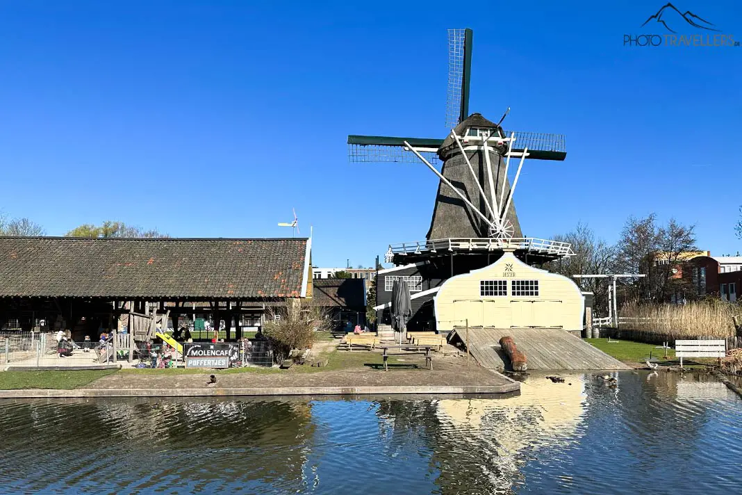 Die Windmühle Molen de Ster in Utrecht