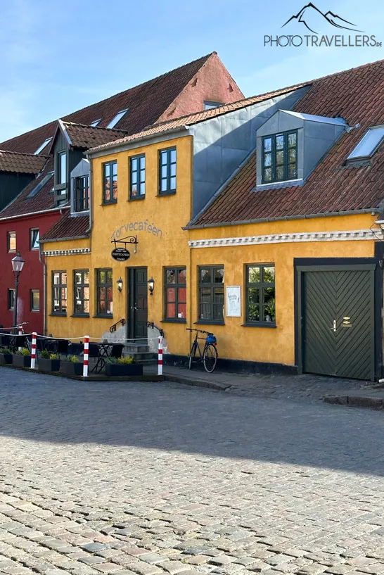 Bunte Häuser in der Altstadt von Præstø