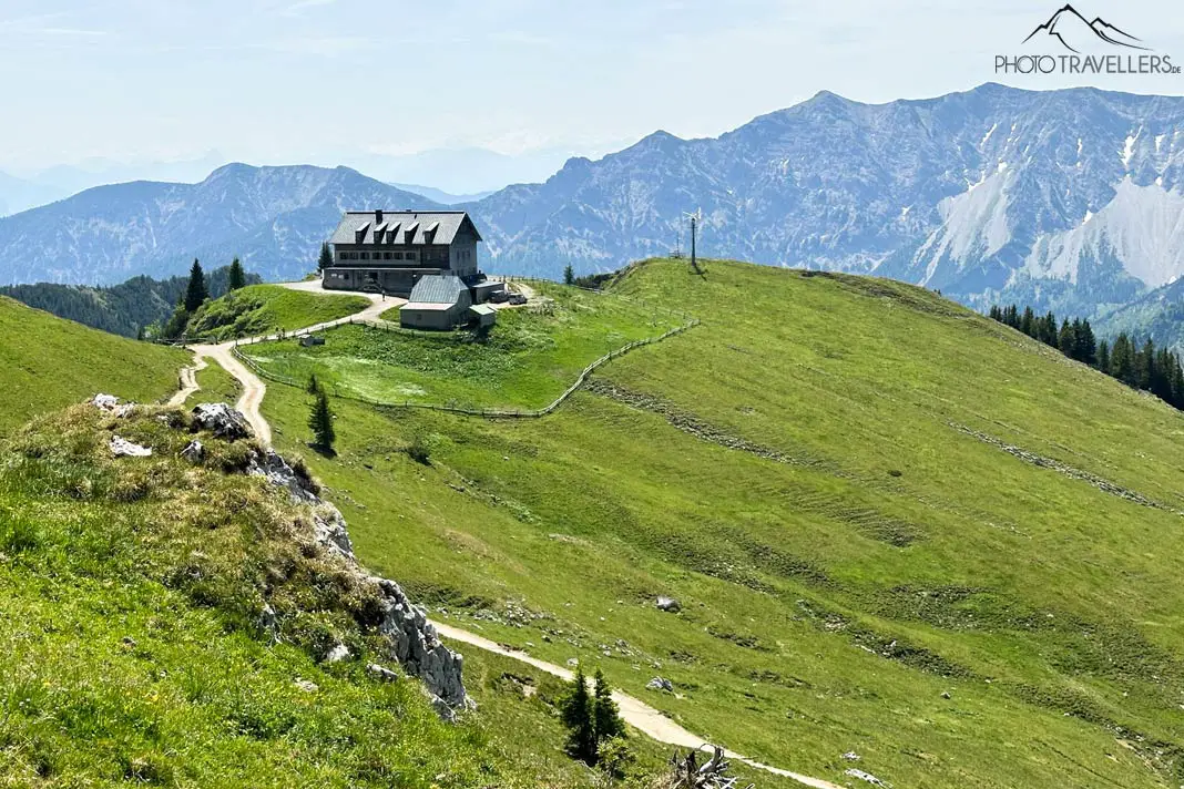 Das Rotwandhaus in den bayerischen Alpen