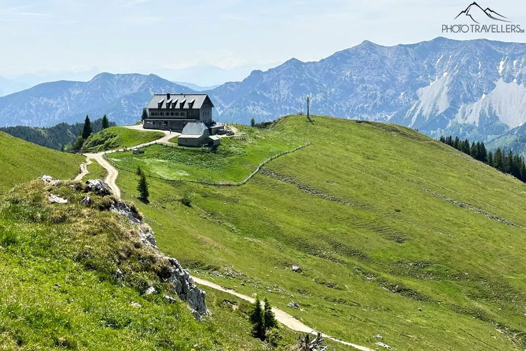Das Rotwandhaus in den bayerischen Alpen