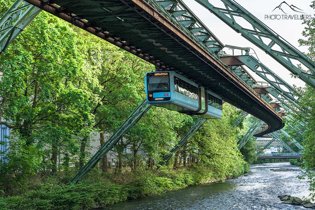 Die Schwebebahn in Wuppertal