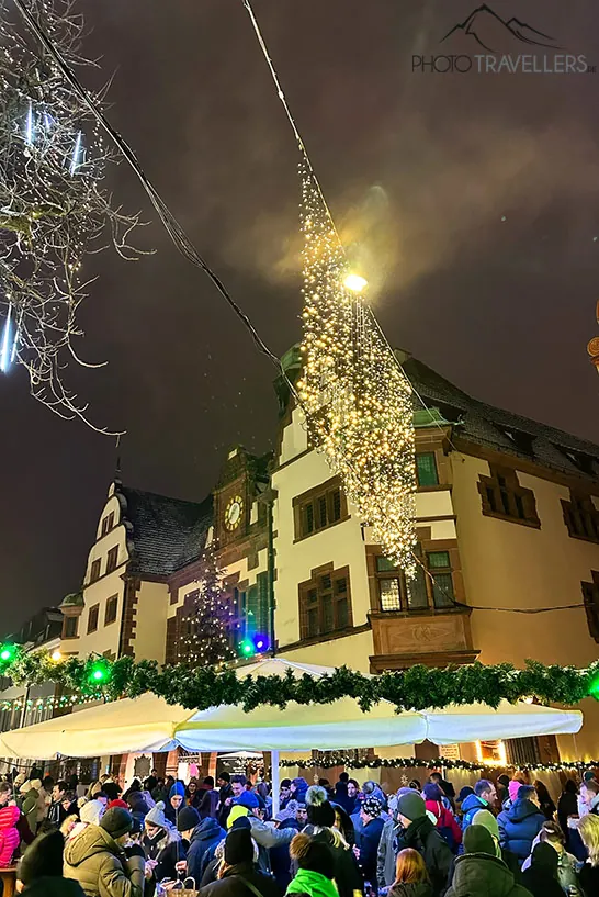 Der Weihnachtsmarkt in Freiburg im Breisgau