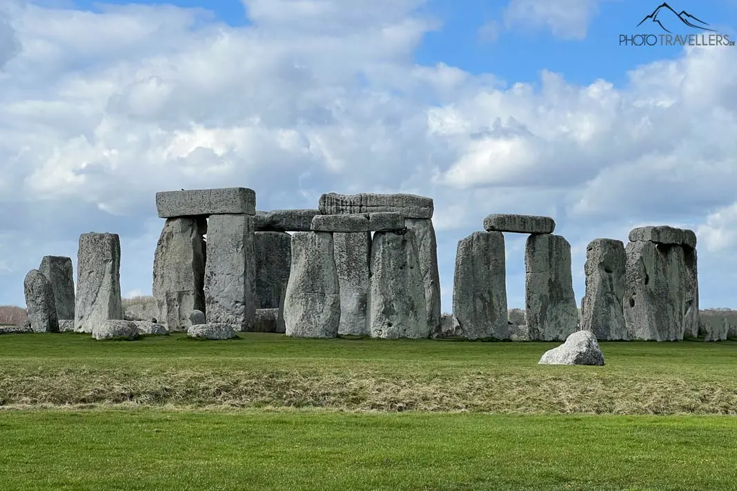 Blick auf die Felsen von Stonehenge