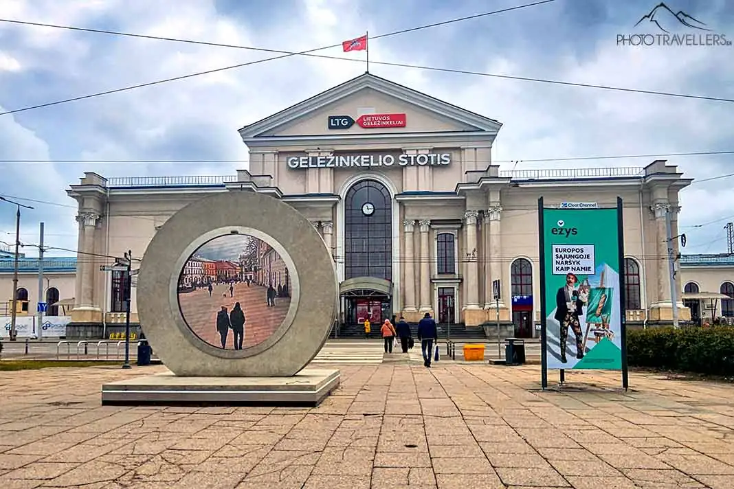 Der Bahnhof von Vilnius