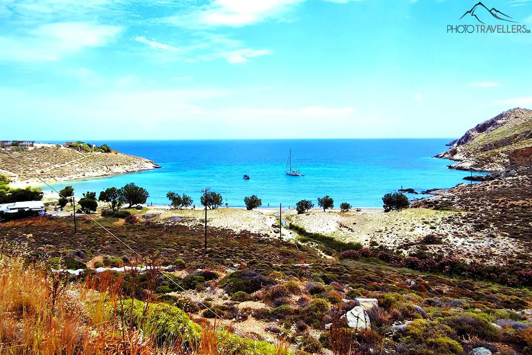 Der Strand Psili Ammos auf Serifos