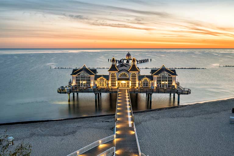 Seebrücke Sellin auf Rügen