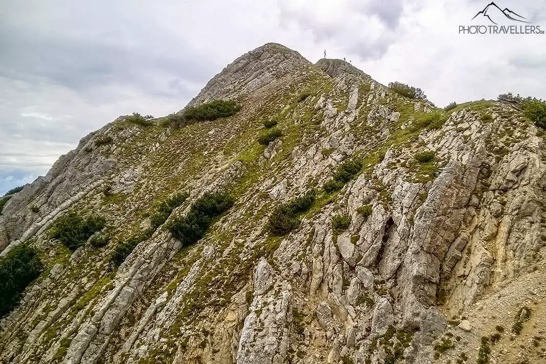 Der Gipfel der Seekarspitze in Tirol