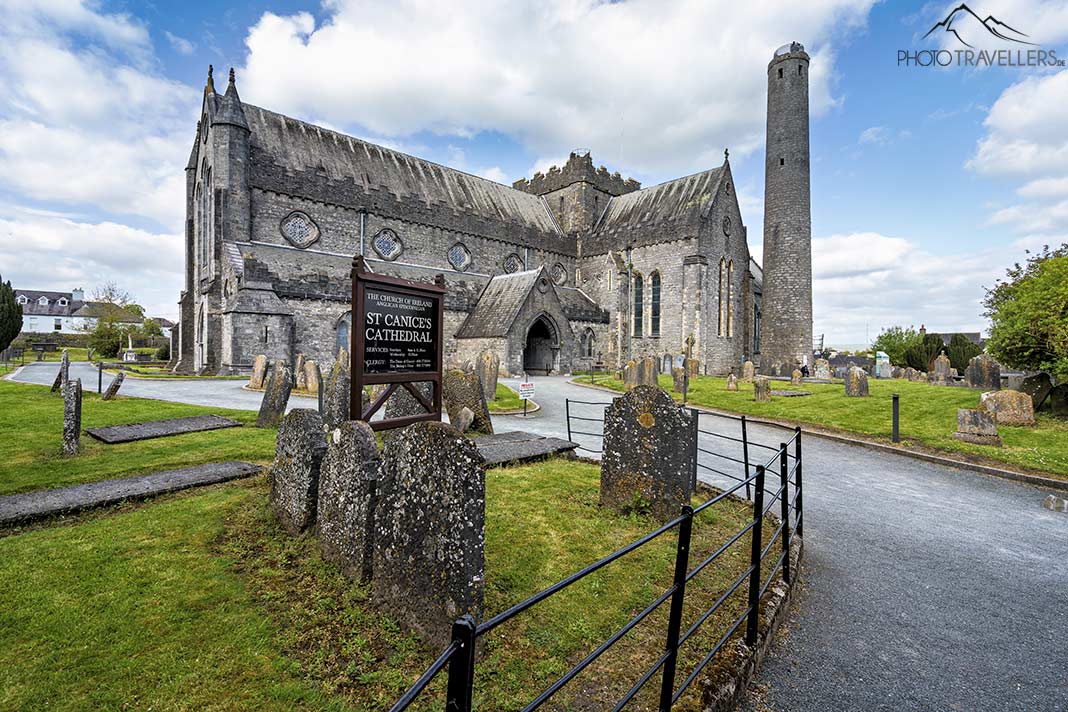 Die St. Canice's Cathedral in Kilkenny