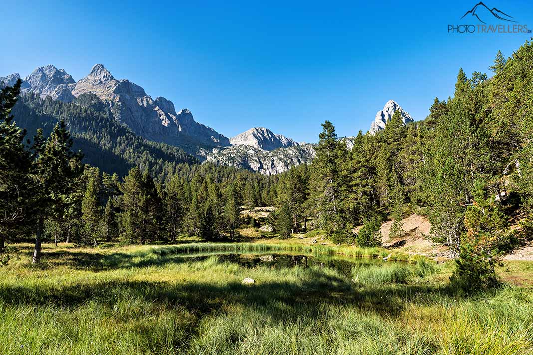 Der Bergsee Ibón de Batisielles