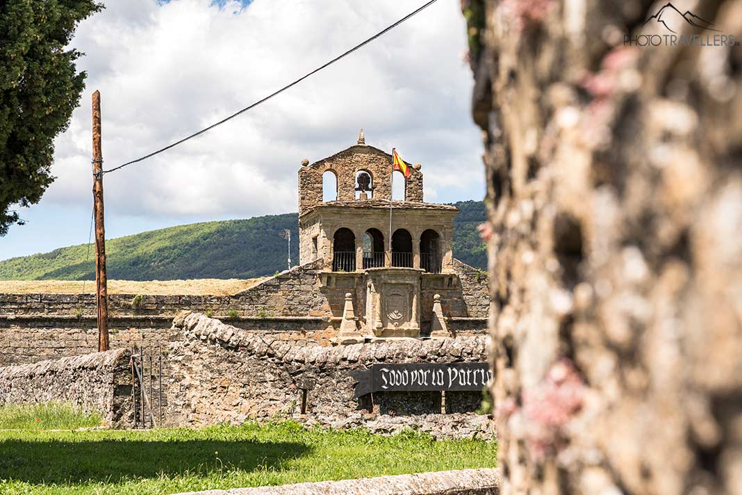 Der Eingang zur Zitadelle Castillo de San Pedro in Jaca